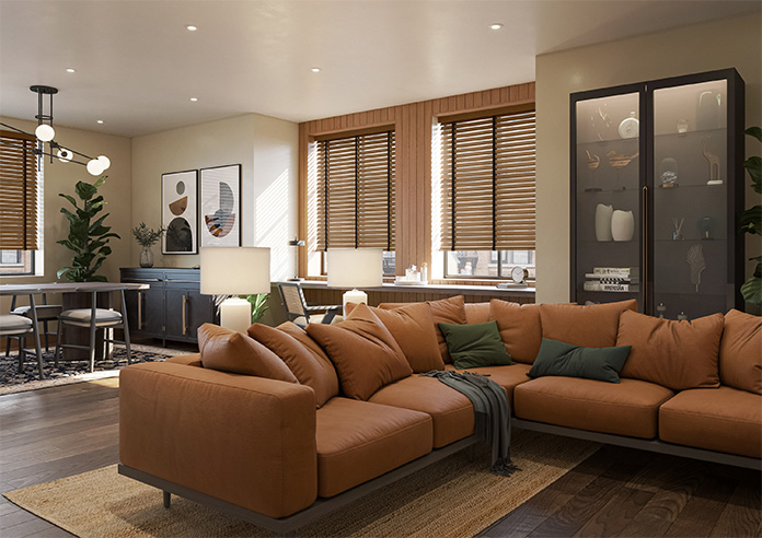 Origin Deluxe, Warm Oak - Venetian Blind - Image 7
